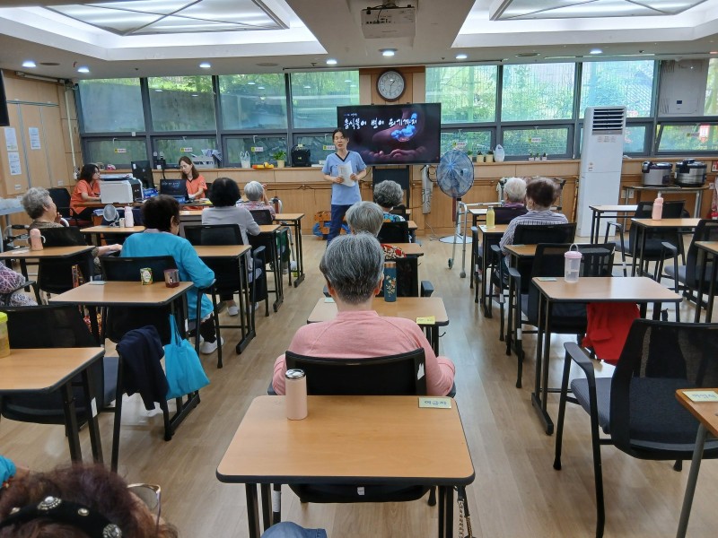 도봉실버센터 2026년 8월 간호교육 사진 3