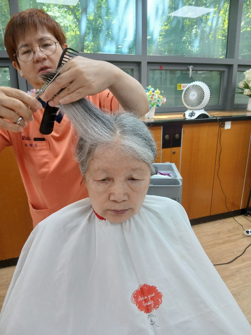 도봉실버센터 2026년 8월 이미용서비스 사진 2