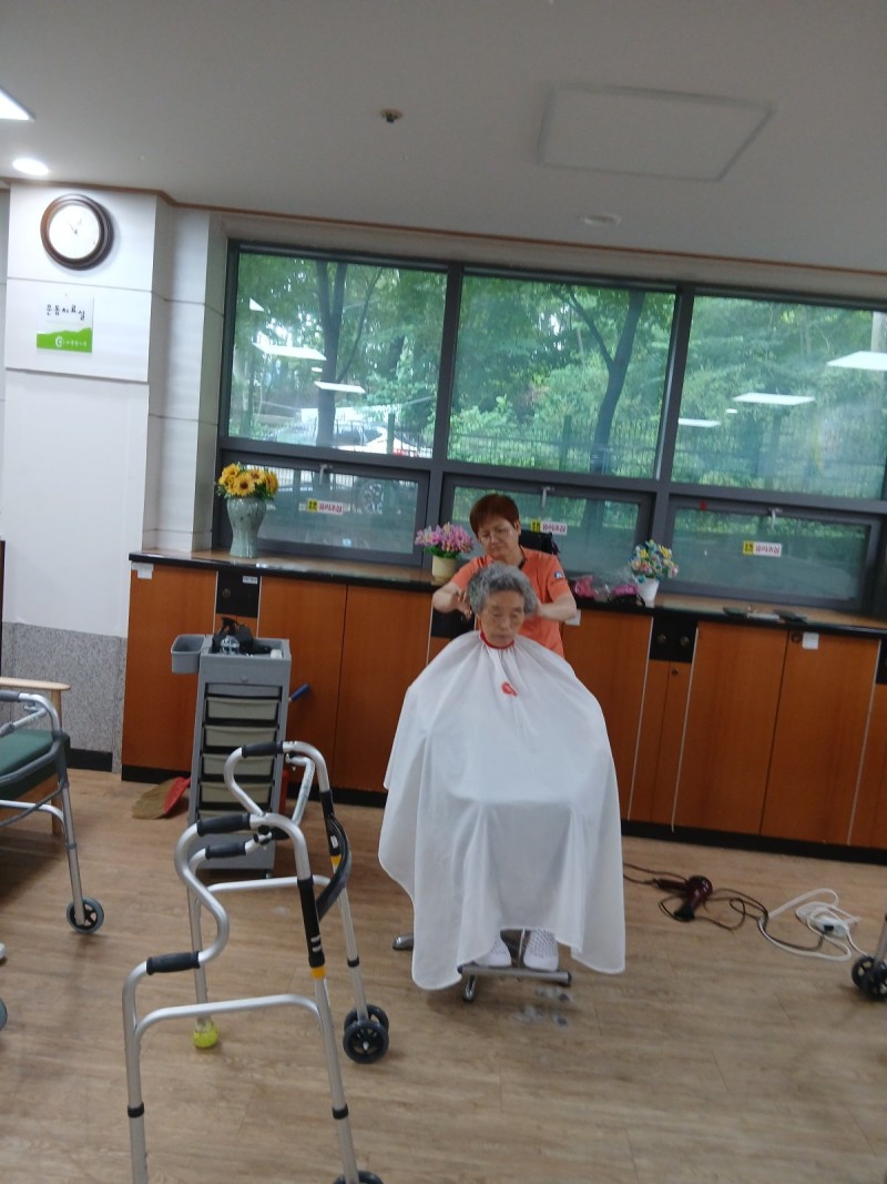 도봉실버센터 2026년 8월 이미용서비스 사진 5