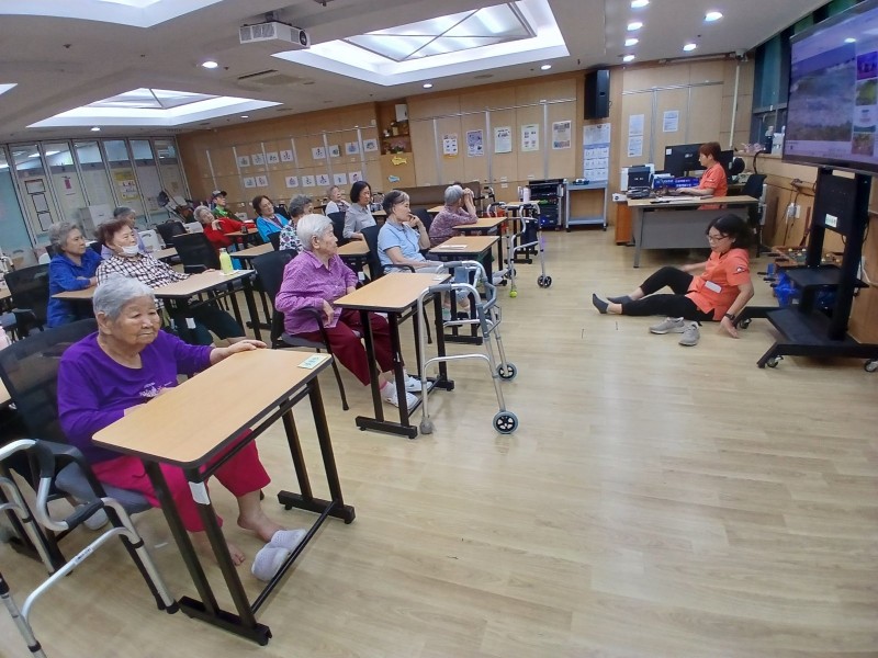 도봉실버센터 2026년 8월 실버체조 사진 9