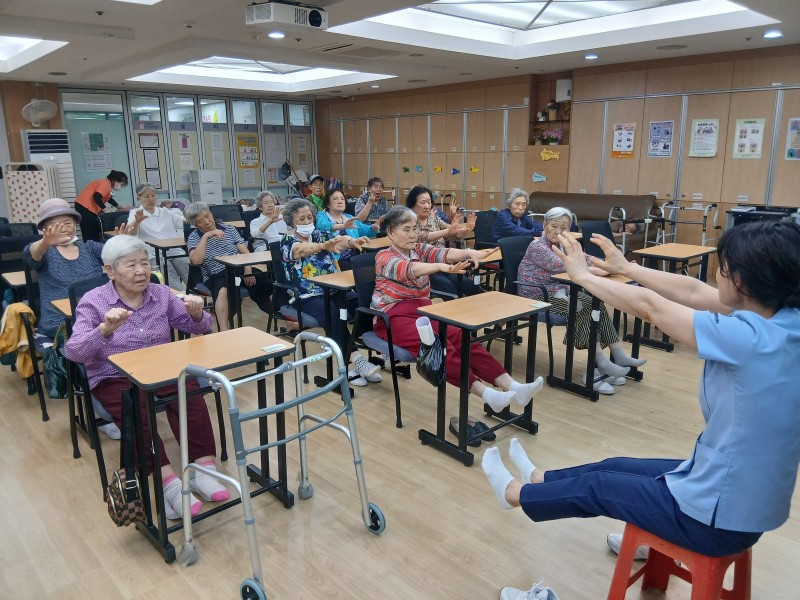 도봉실버센터 2026년 8월 실버체조 사진 10