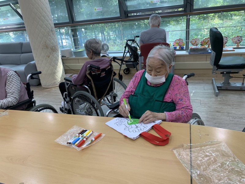 도봉실버센터 9월26일 원예활동 프로그램입니다.(3층) 사진 1