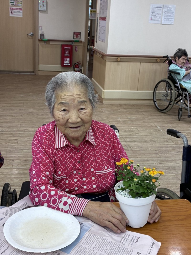 도봉실버센터 9월15일 원예활동 프로그램입니다.(2,4층) 사진 10
