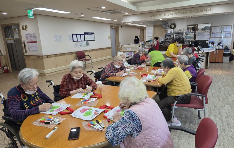 도봉실버센터 9월22일 원예활동 프로그램입니다.(2,4층) 사진 2