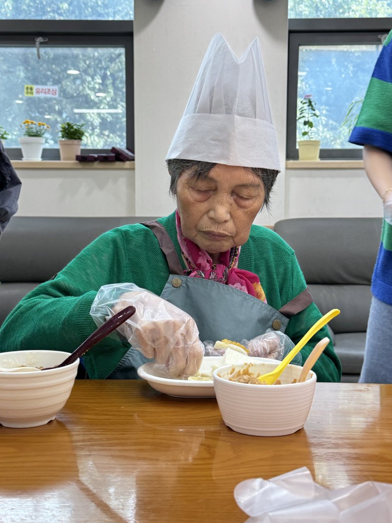 도봉실버센터 9월18일 요리교실 프로그램입니다.(전층) 사진 10
