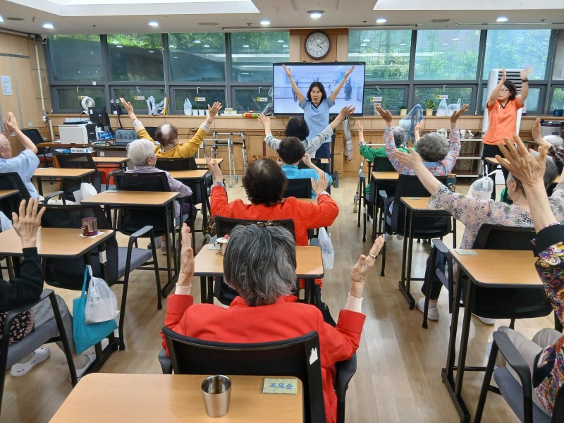 도봉실버센터 2026년 9월 실버체조 사진 5