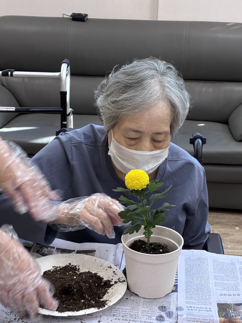 도봉실버센터 10월6일 원예활동 프로그램입니다.(2,4층) 사진 9