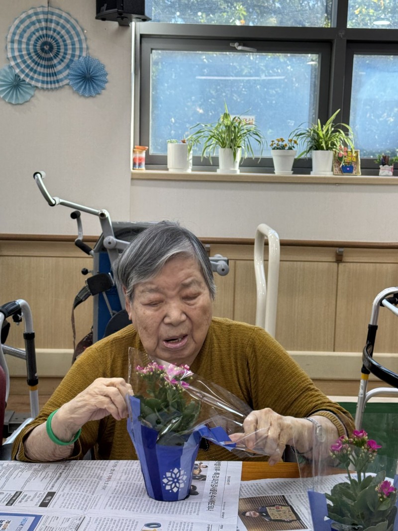 도봉실버센터 10월27일 원예활동 프로그램입니다.(2,4층) 사진 6