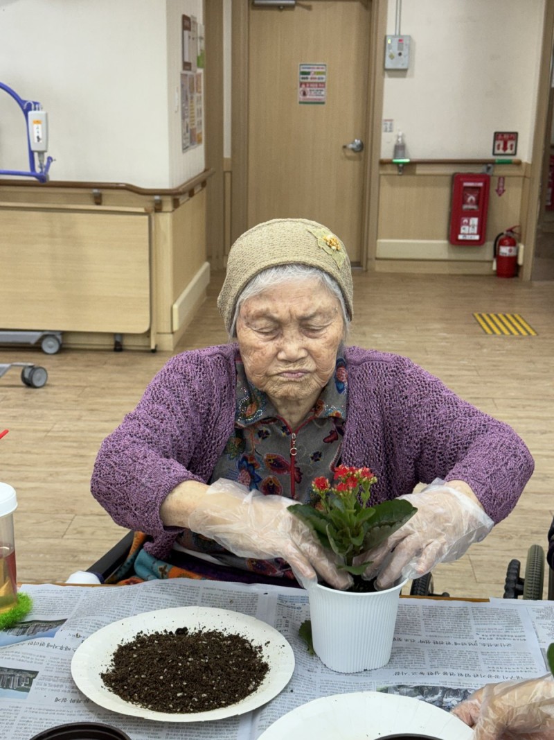 도봉실버센터 10월27일 원예활동 프로그램입니다.(2,4층) 사진 8