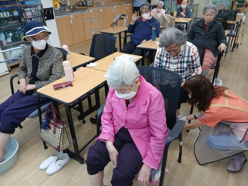 도봉실버센터 2026년 10월 족욕 사진 5