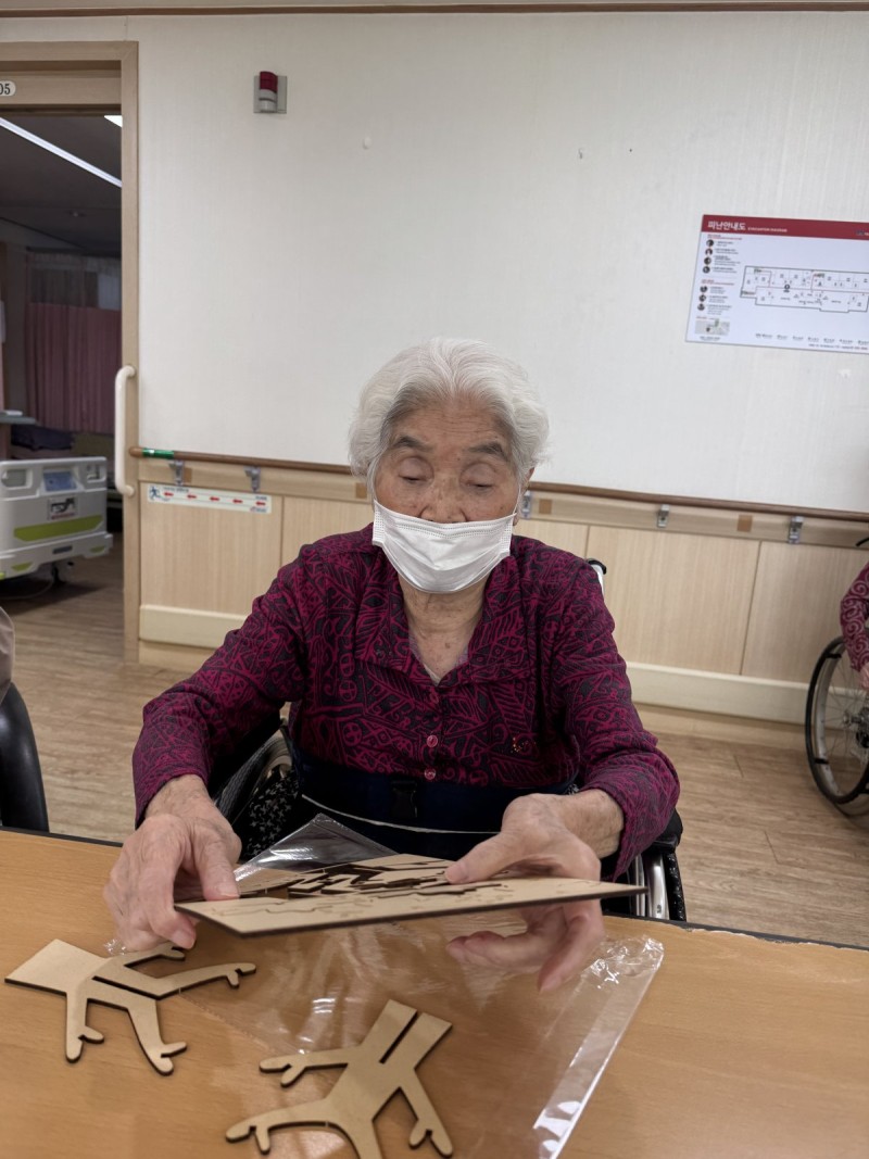 도봉실버센터 10월23일 원예활동 프로그램입니다.(3층) 사진 5