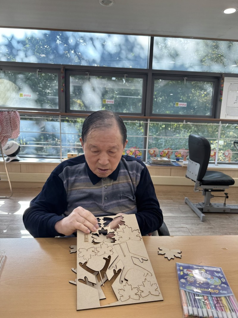 도봉실버센터 10월23일 원예활동 프로그램입니다.(3층) 사진 11